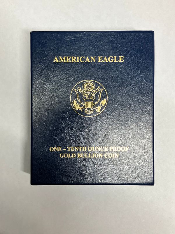 2005 AMERICANEAGLE ONE- TENTH ONCE PROOF GOLD BULLION COIN