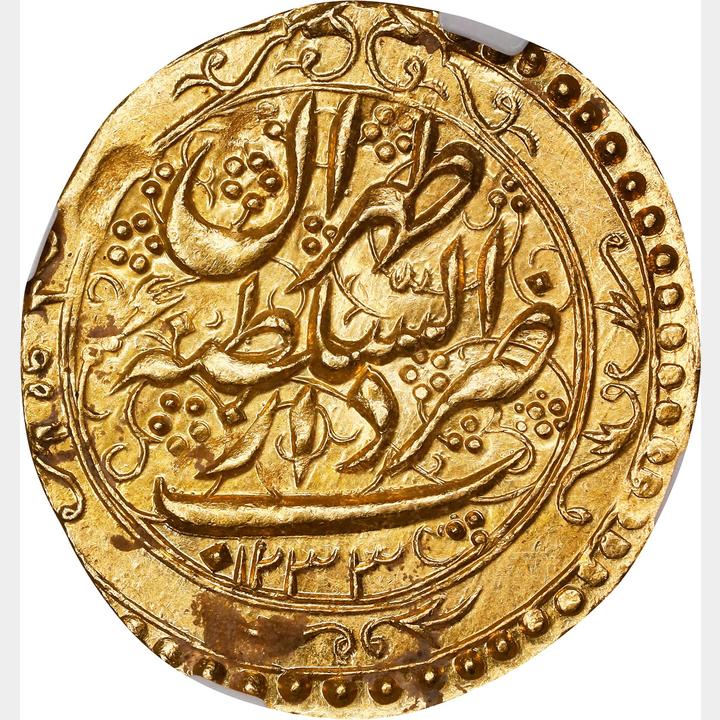 Qajar Dynasty. Toman, AH 1233 (1817/18). Tehran Mint. Fath 'Ali Shah. NGC Unc