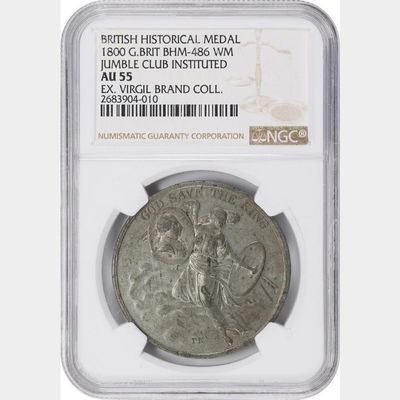 Publication Tercentenary of the First English Bible. 1835. NGC AU55 Publication Tercentenary of the First English Bible. 1835. NGC AU55