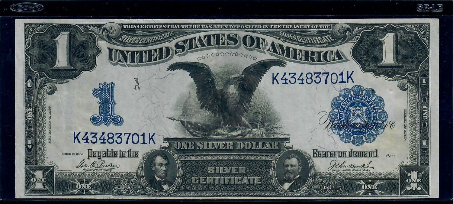 1899 ​$1 Silver Certificate Note, Fr# 232, UNC