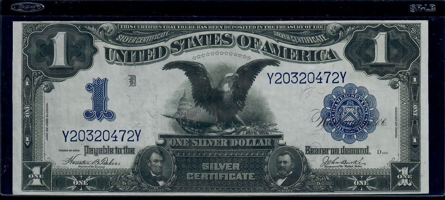 1899 ​$1 Silver Certificate Note, Fr# 233, UNC