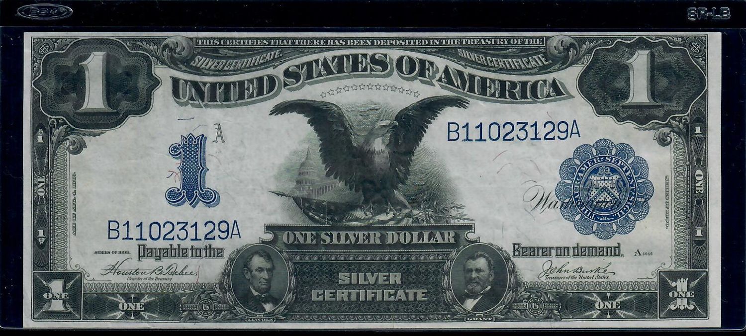 1899 ​$1 Silver Certificate Note, Fr# 233, UNC