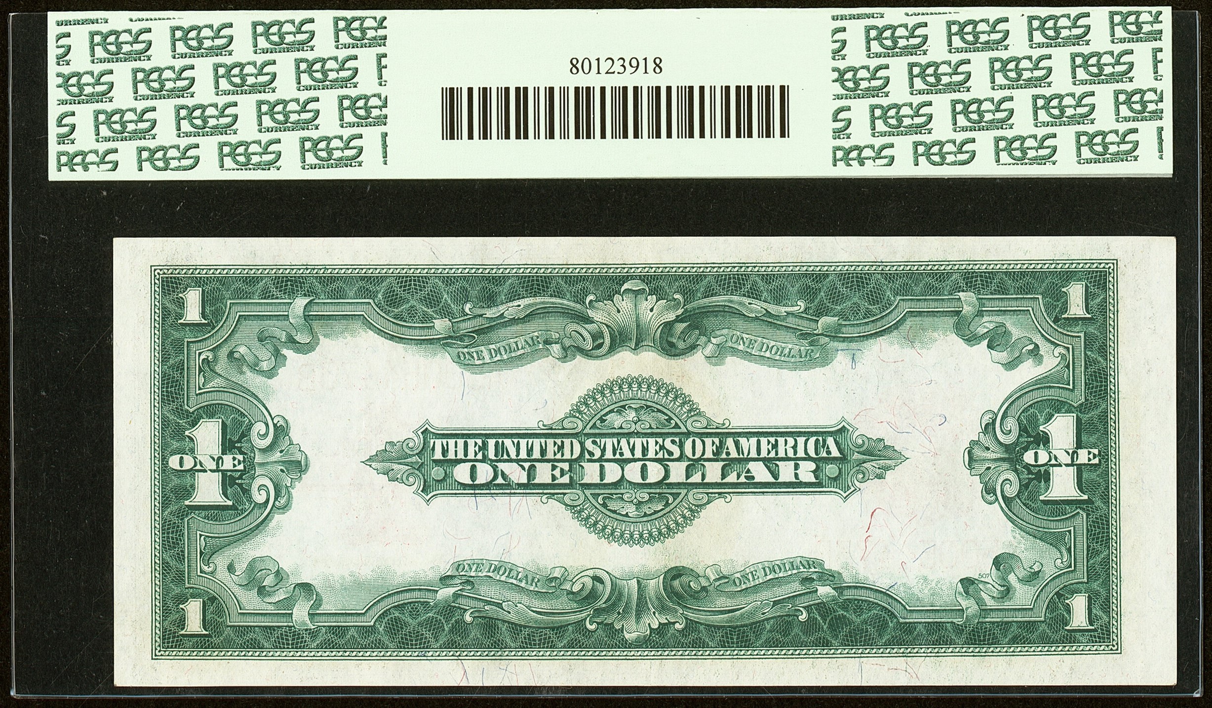 1923 $1 Legal Tender Fr# 40 PCGS 58 PPQ AU