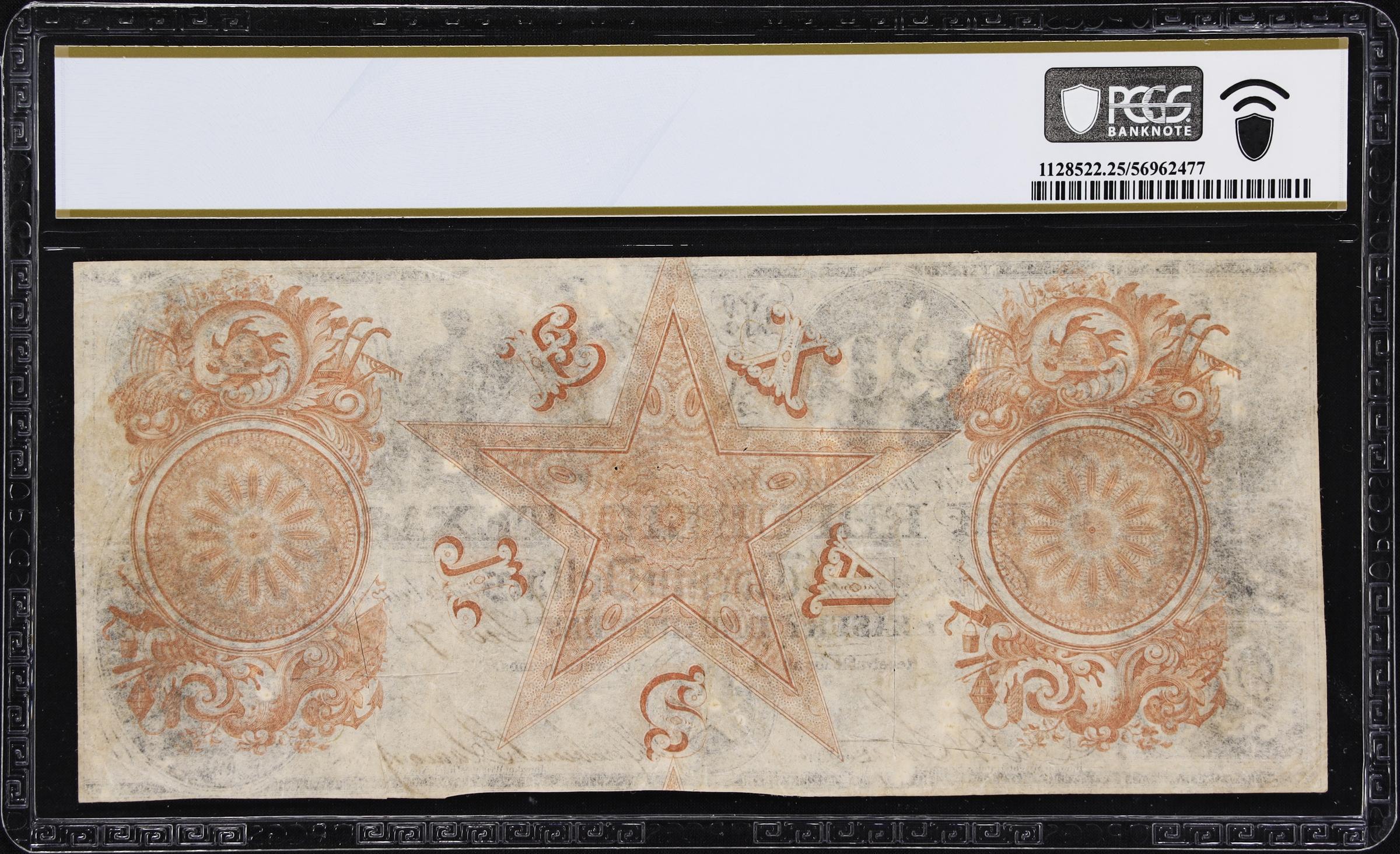 $20 1839-41 Republic of Texas, Austin- Treasury Note,  PCGS 25, Very Fine