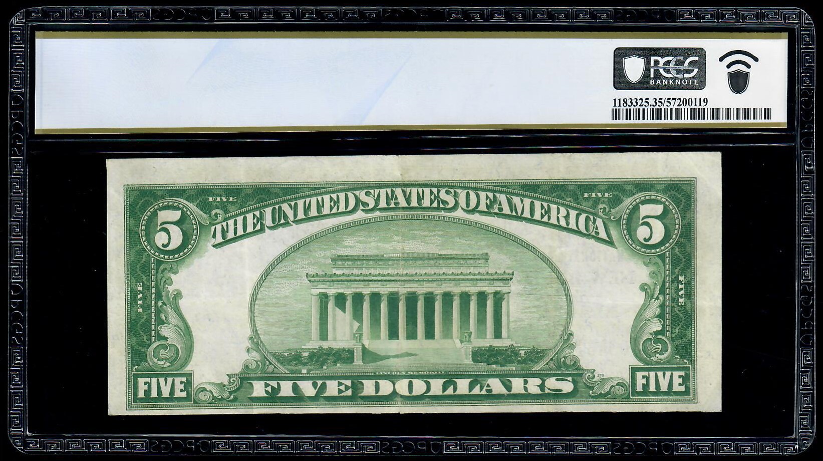 1929 $5 National Bank New Boston ,Tx CH. 5636 PCGS 35 VF  1 of 8 Note