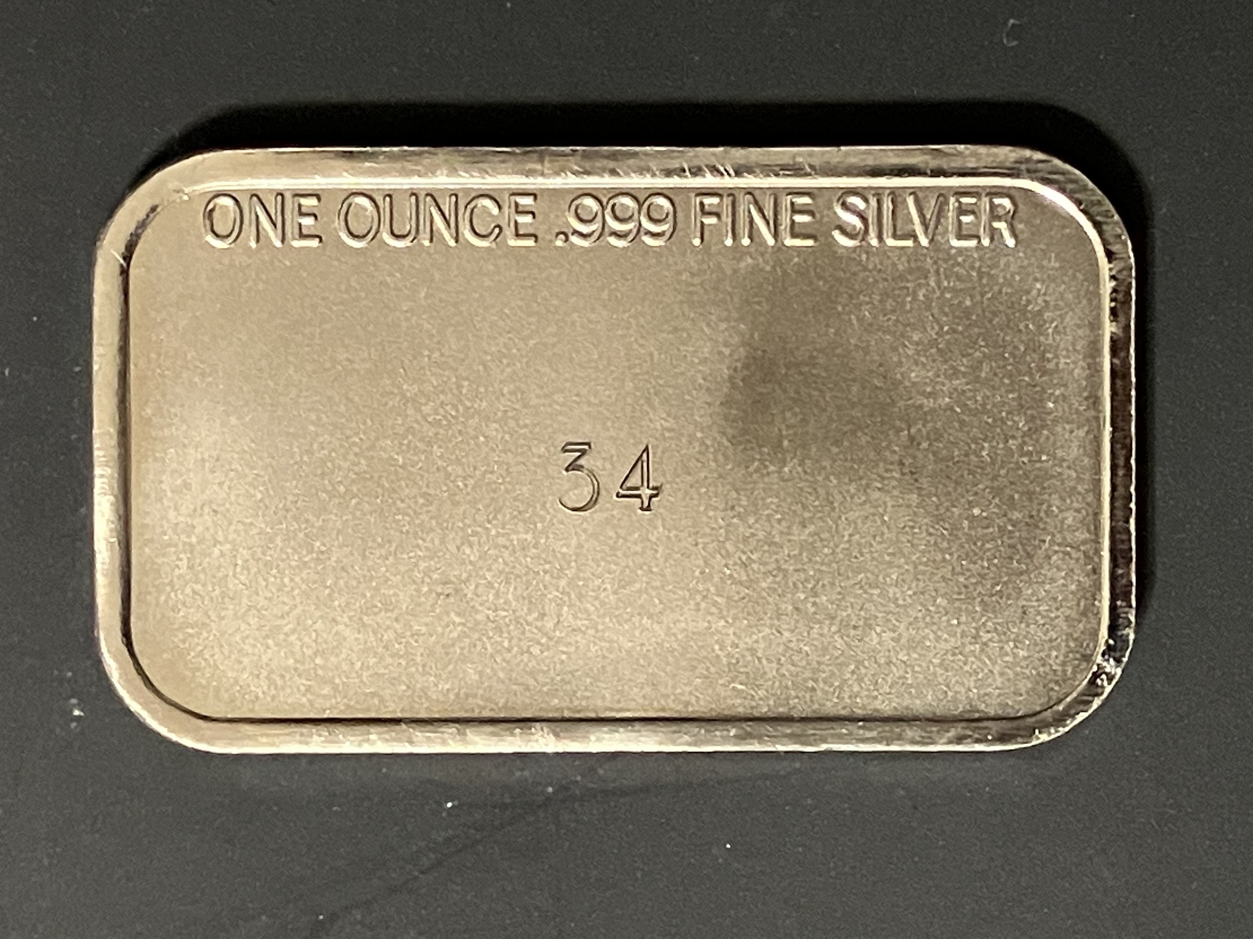 0ne troy ounce .999 fine silver Standing Liberty Gold Plated