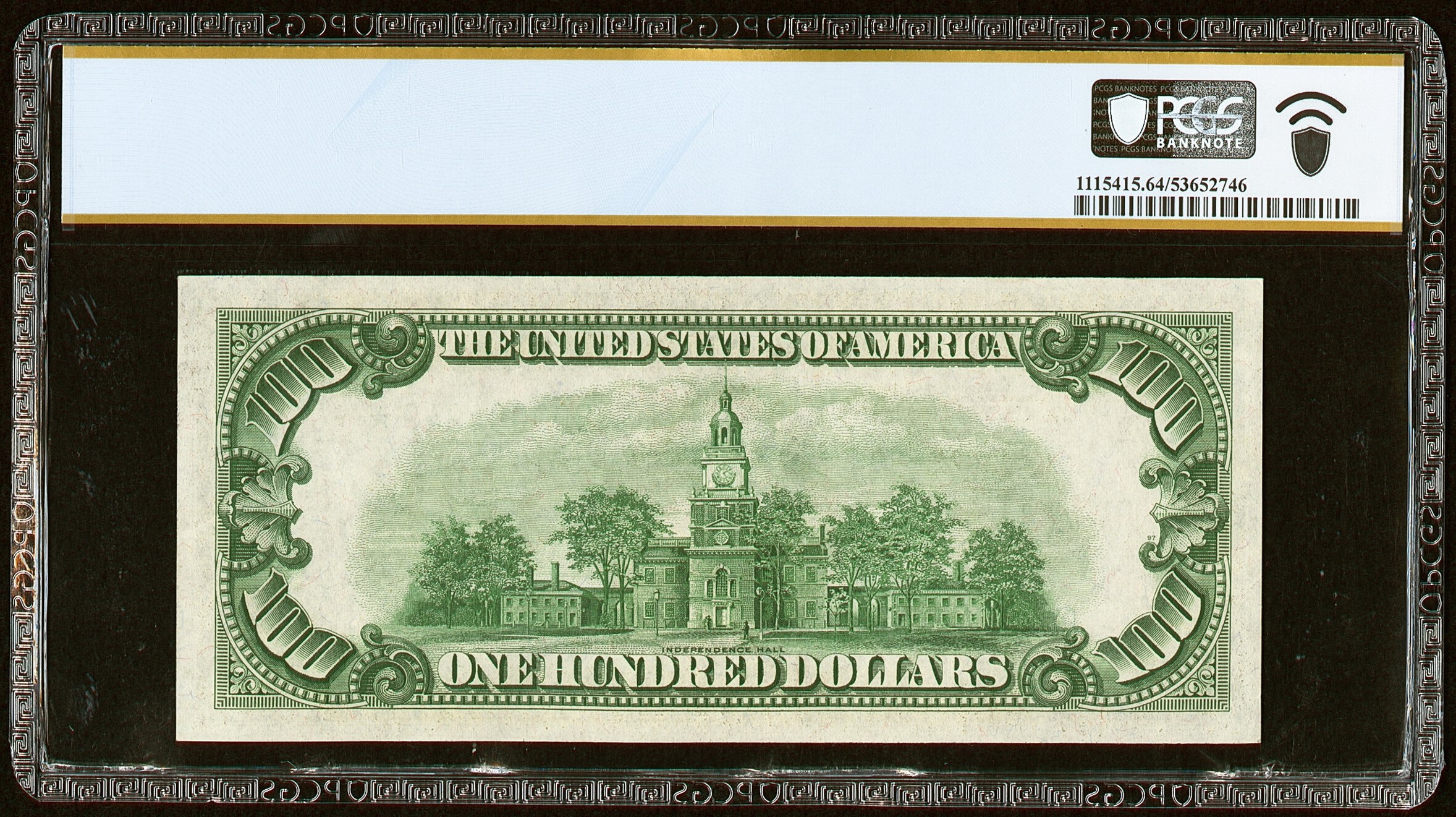 1934A $100 Federal Reserve New York ,NY **Star Note** Fr. 2153BM* PCGS 64 PPQ