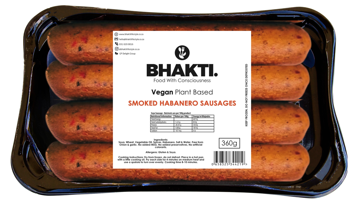 Smoked Habanero Sausages