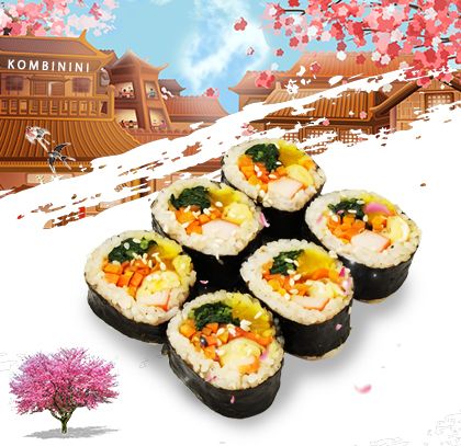 KIMBAP CLASSICO 6 PZ  包饭