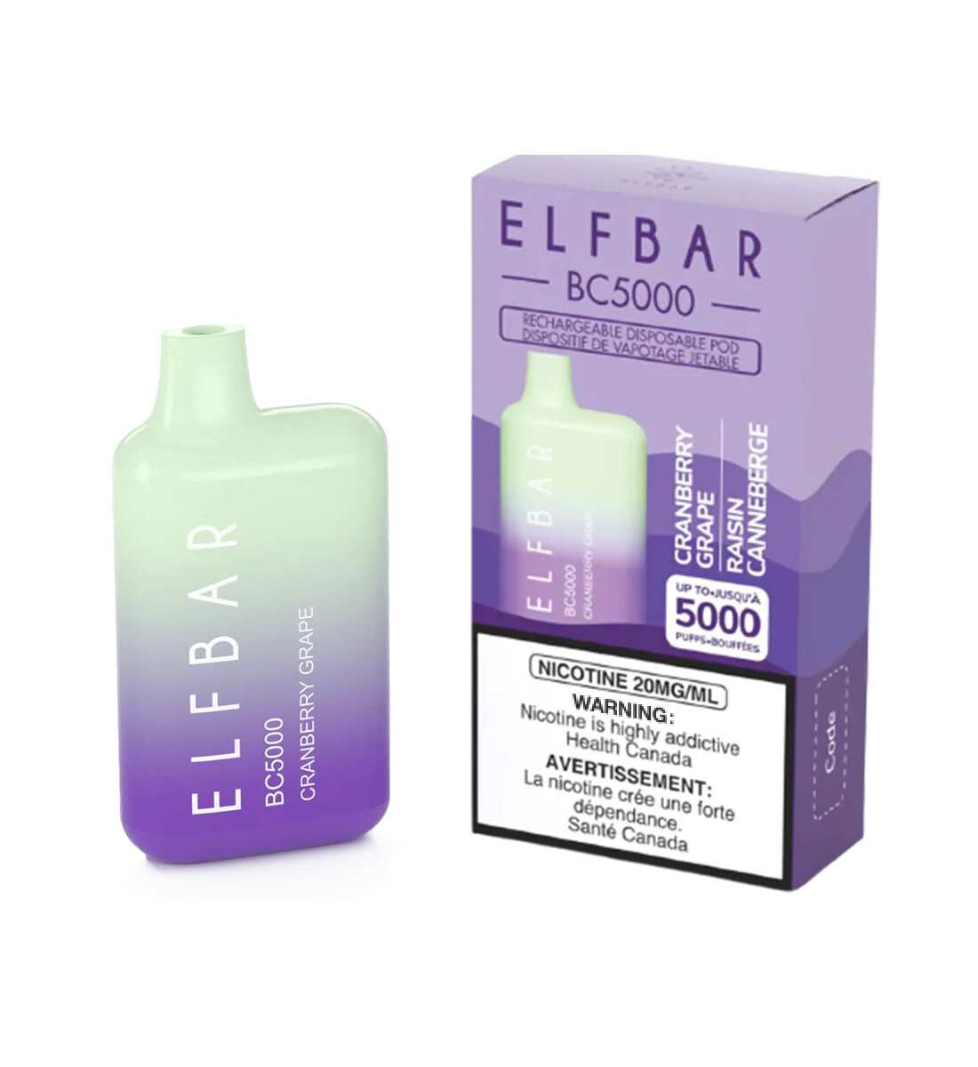 Elfbar BC5000 Cranberry Grape