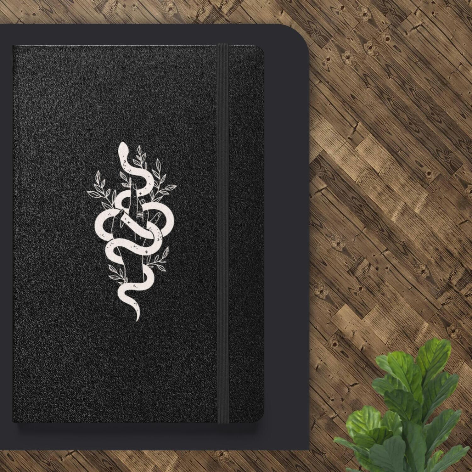 Hardcover bound notebook