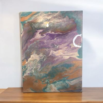 Abstract Acrylic Painting 18x24