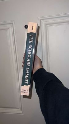 Misprint + Signed Copy of The Scholars Gambit
