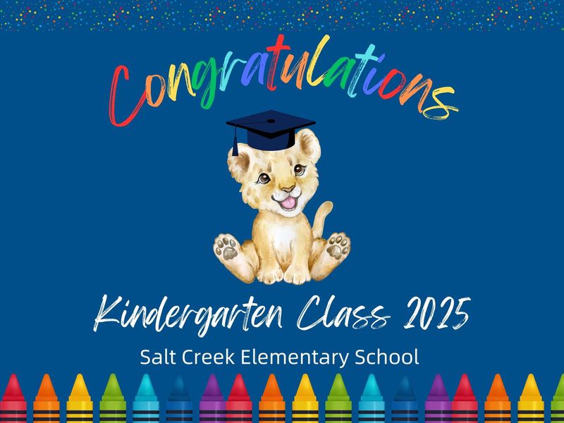 Salt Creek Kinder Cub Grad