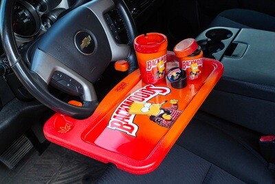 Resin Car Steering Wheel Tray Set Car Accessories Car Tray Food Tray