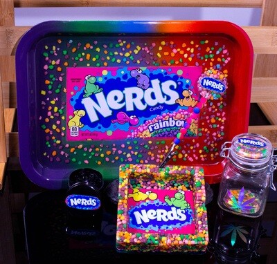 Candy Custom Rolling Tray Set