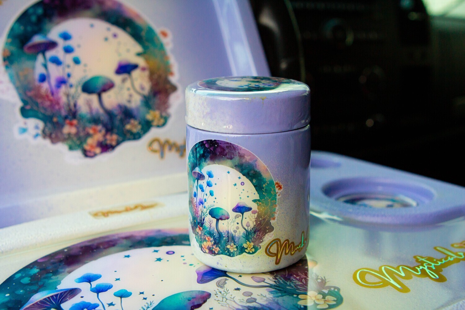 Mushroom Stash Jar (Resin)