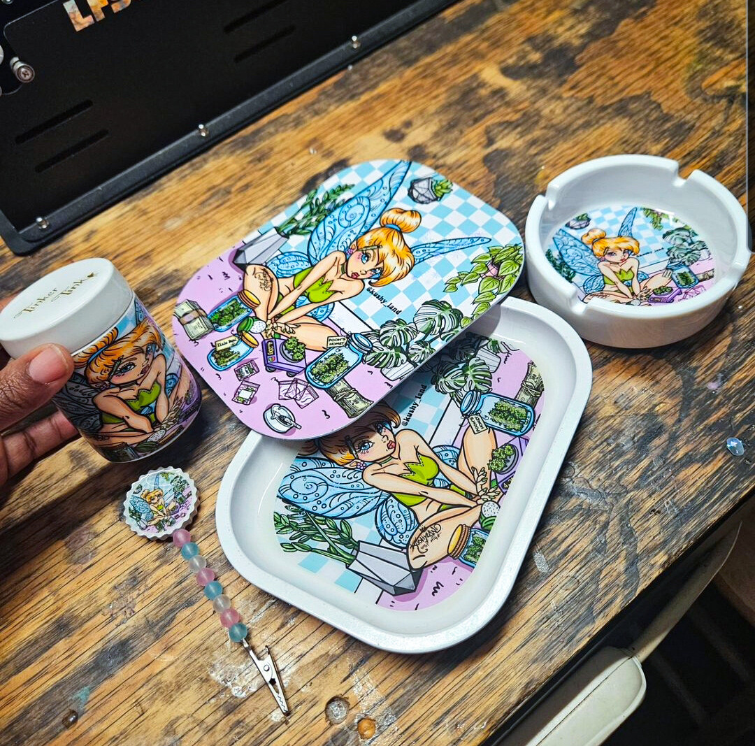 T!nker T!nker Custom Rolling Tray Set