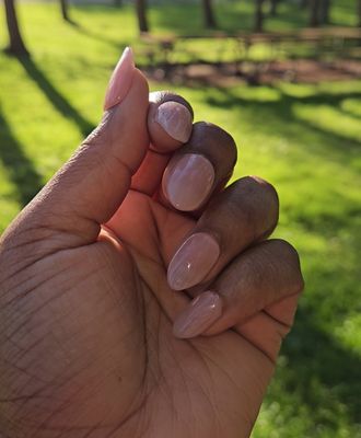 Natural Light Pink Press On Nails