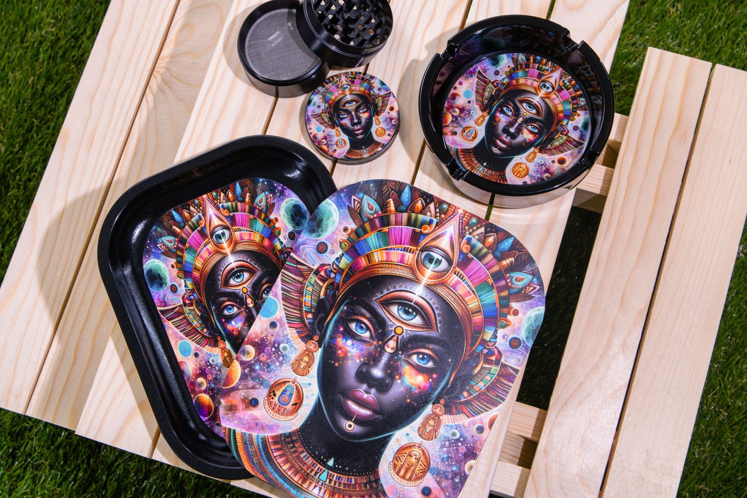 Third Eye Divine Goddess Tray with Magnetic Lid
