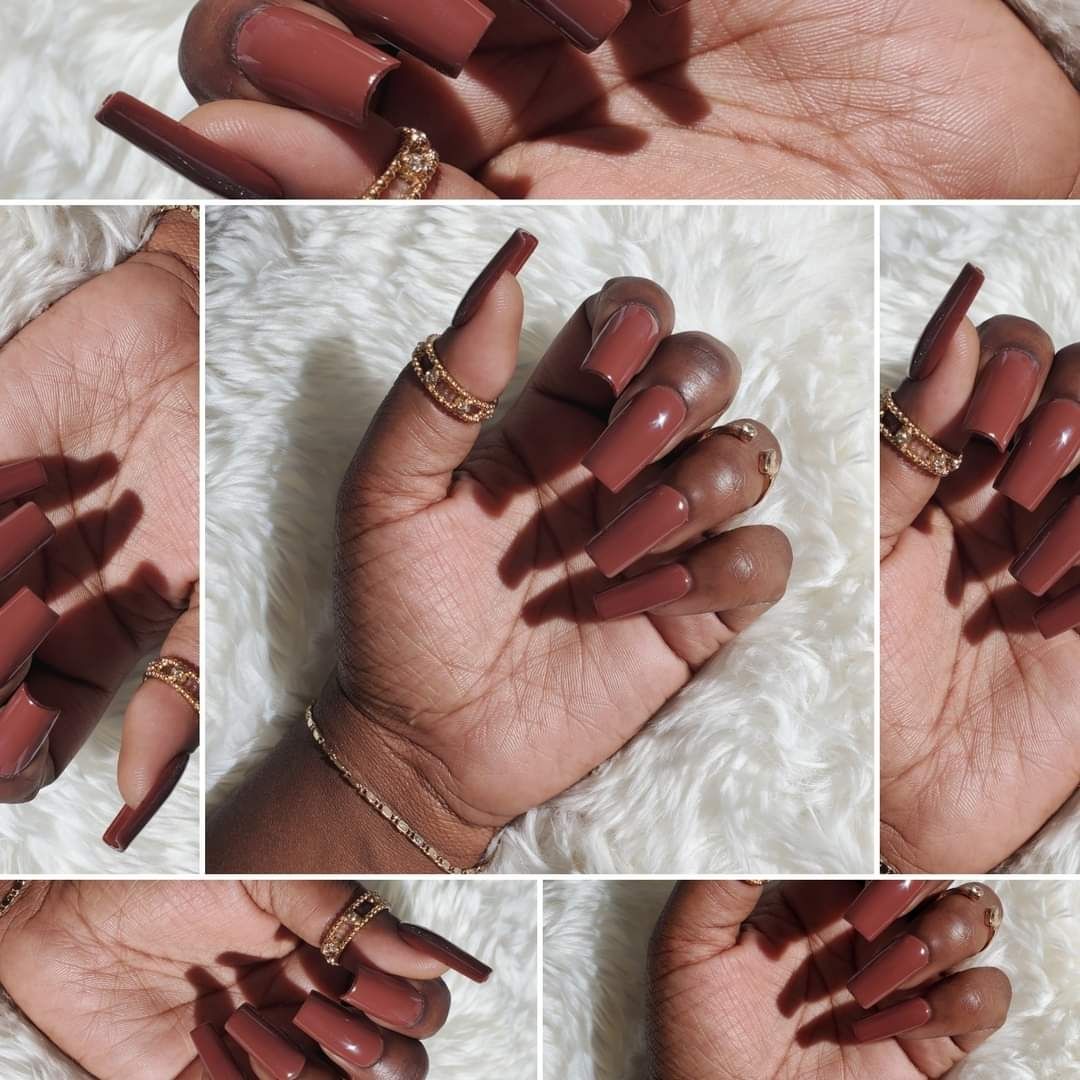 Natural Light Pink Press On Nails