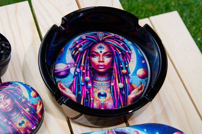 Custom 3inch Glass Ashtray