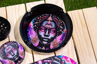 Custom 3inch Glass Ashtray
