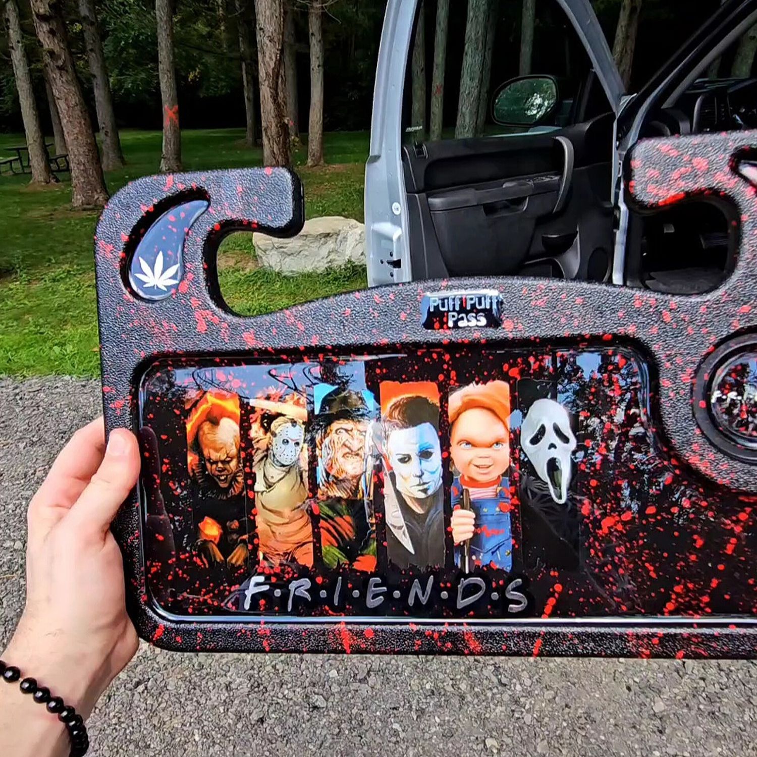 Horror Friends Car Tray Table