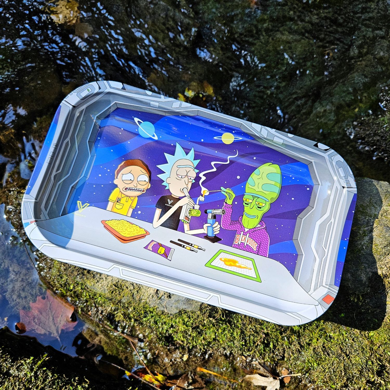 Alien Metal Rolling Tray