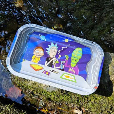 Alien Metal Rolling Tray