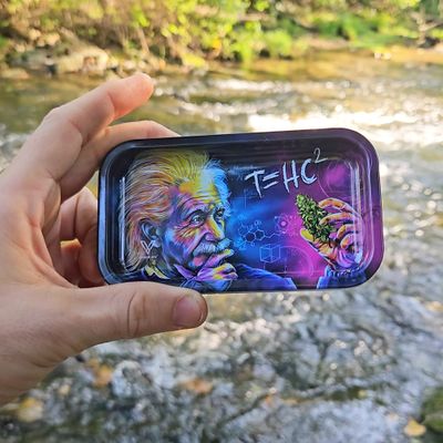 Mini Stashbox w/ Rolling Tray Lid