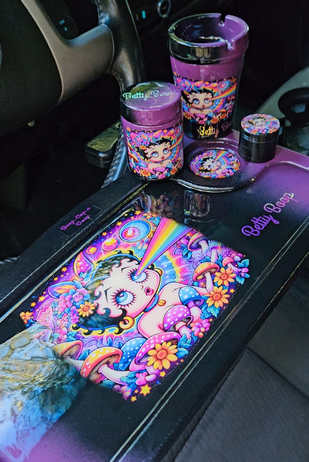 Betty B00p Car Tray Table Set