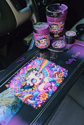 Betty B00p Car Tray Table Set
