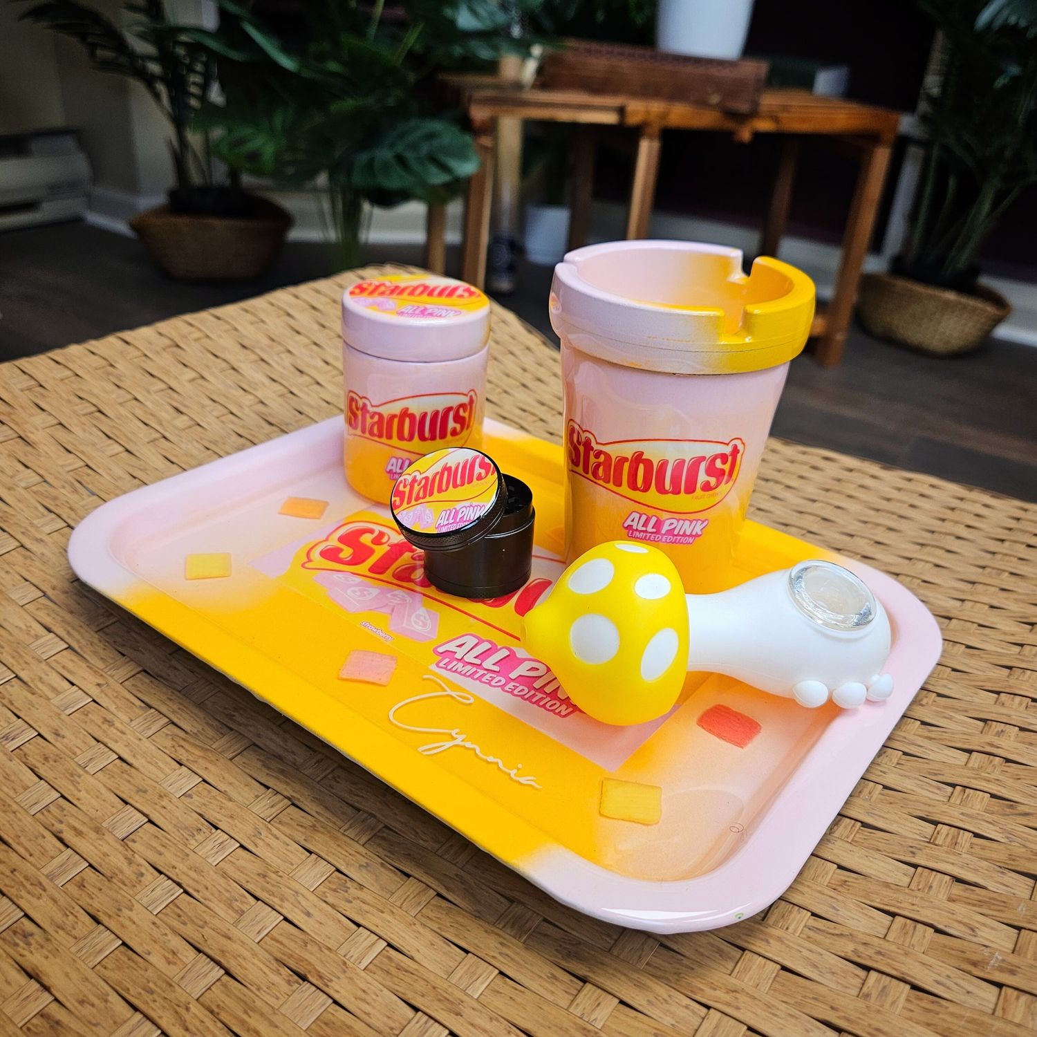 Candy Custom Rolling Tray Set