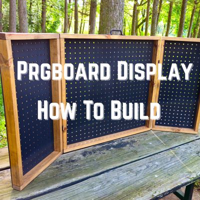 How To Build A Pegboard Display