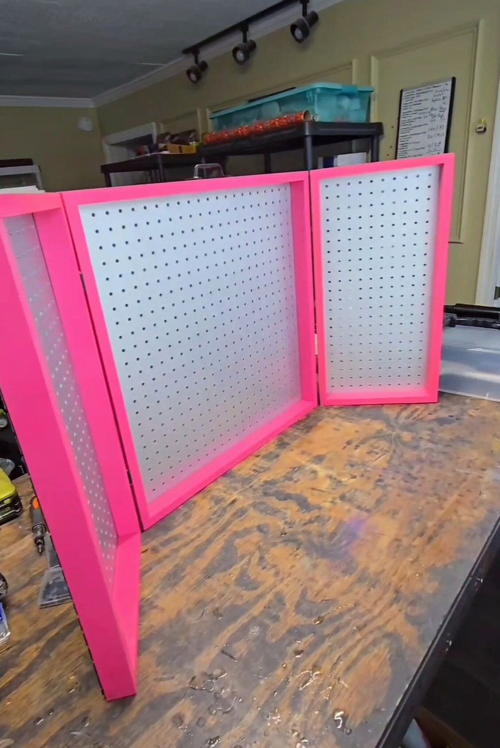 Pegboard Display Stands