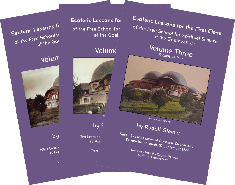 Image of the Complete set Covers for Esoteric Lessons for the First Class.