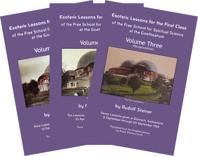 Image of the Complete set Covers for Esoteric Lessons for the First Class.