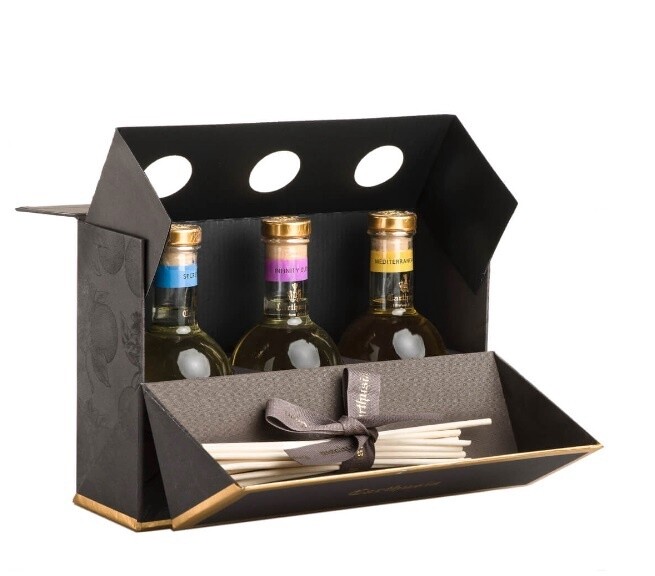 Carthusia Set of 3 Room fragrance 100ml  (Oud Edition)