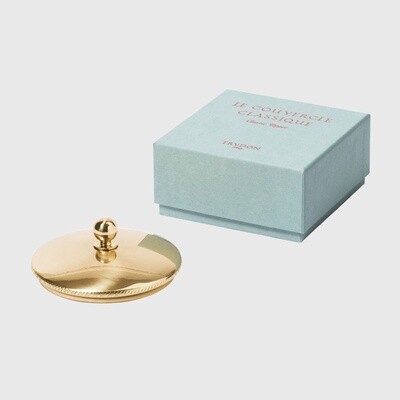 Gold Brass Classic Candle Topper