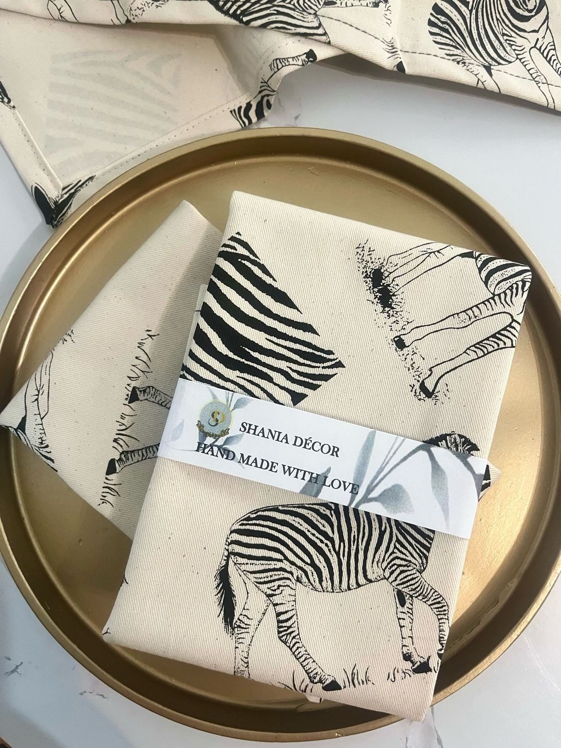 Zebra Prints Napkins