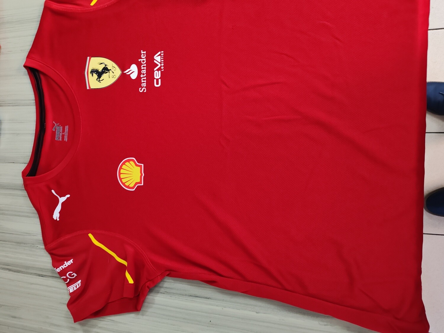 Playera Ferrari 2024