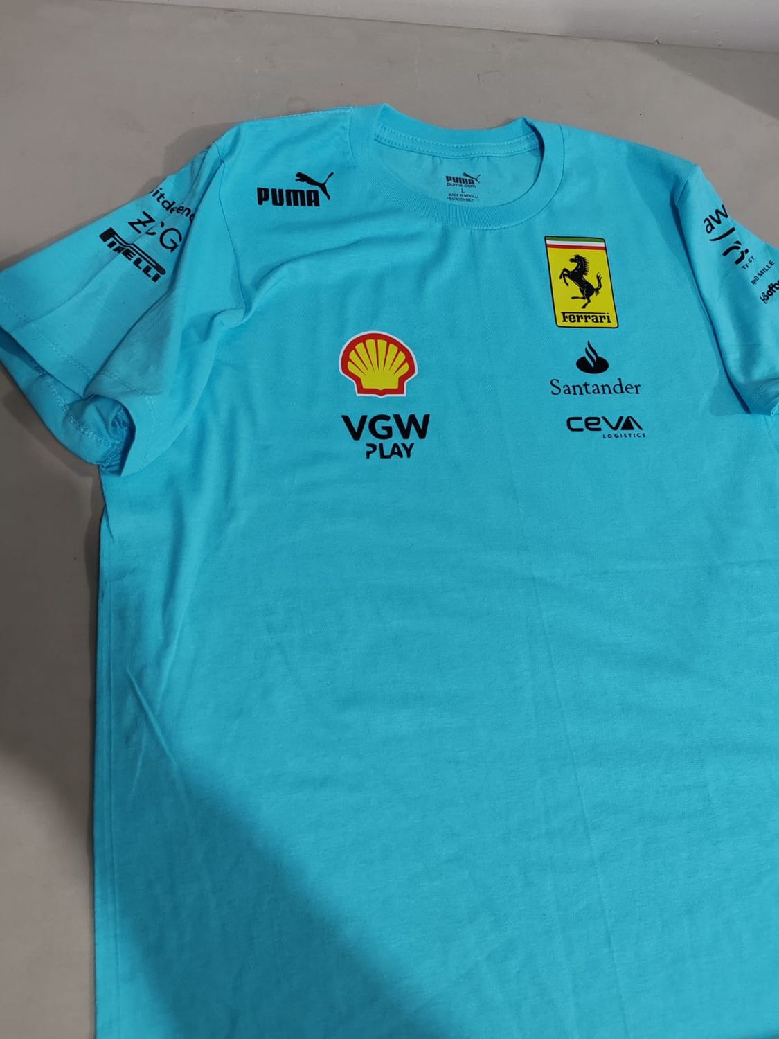 Playera Miami Ferrari