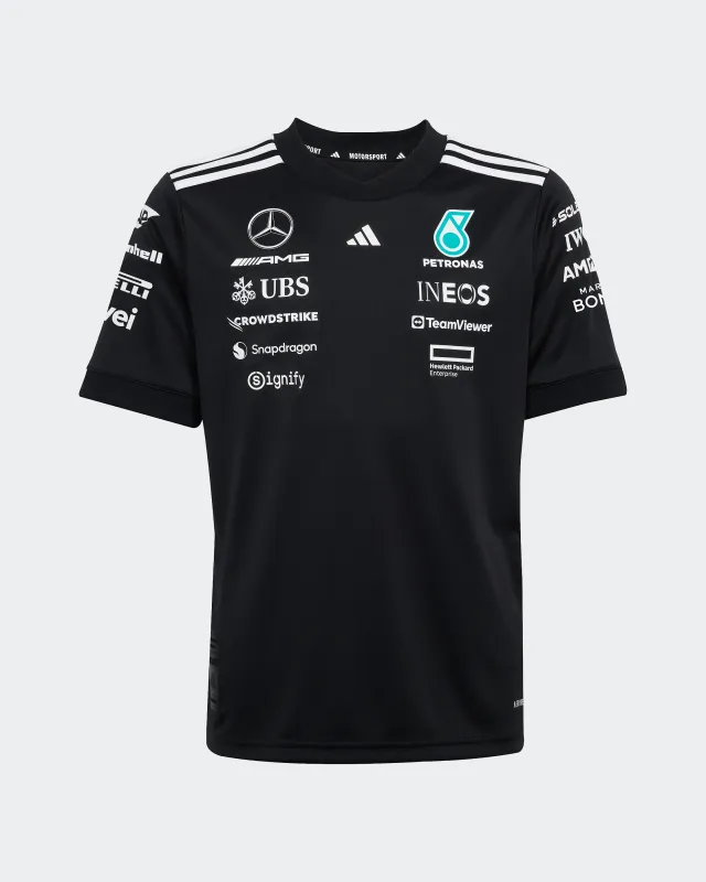 Playera Cuello Redondo Mercedes Replica 2025