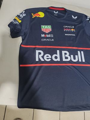 Playera cuello redondo Replica Red Bull