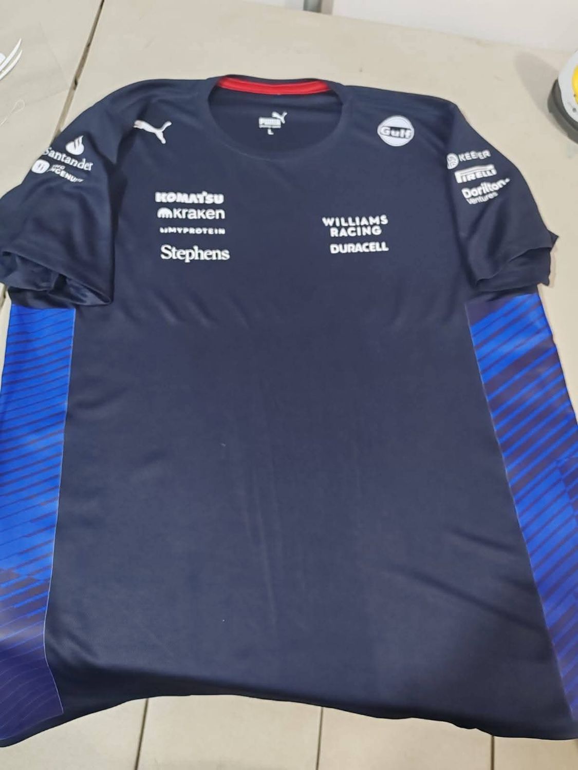 Playera cuello redondo Replica Williams