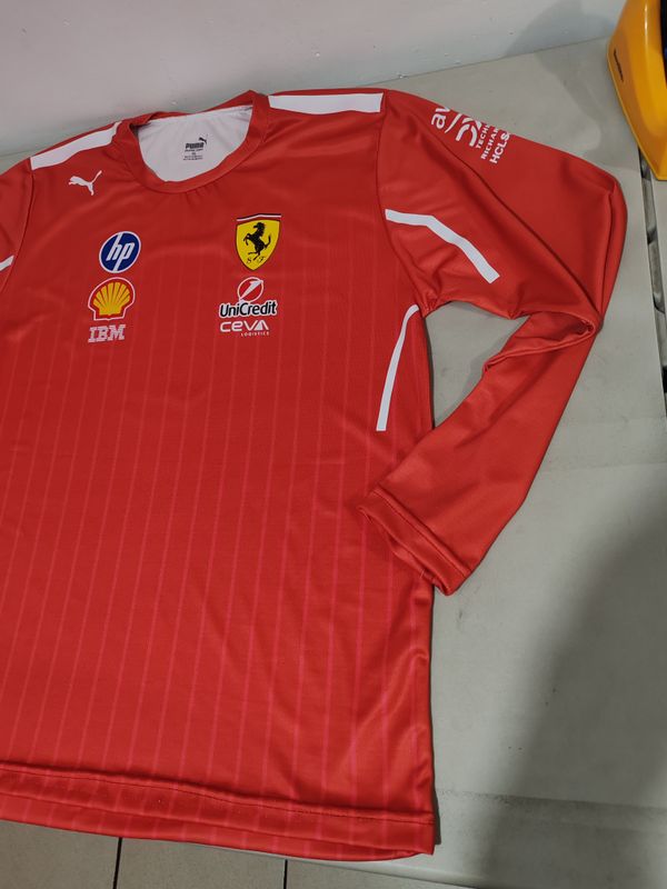 Playera manga larga Replica Ferrari