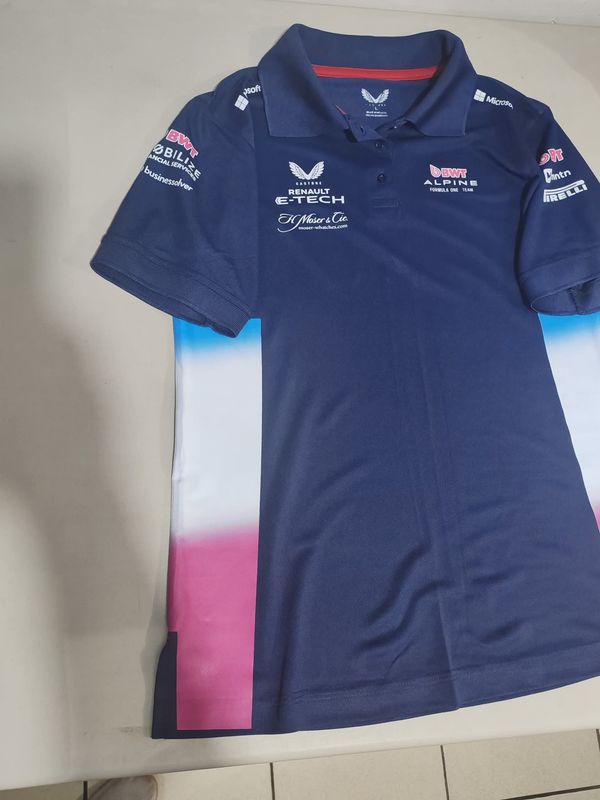 Playera Polo Replica Alpine 2025