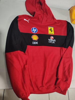 Sudadera Retro Replica Ferrari 2025