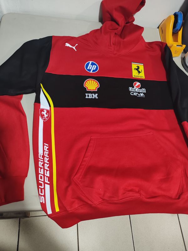 Sudadera Retro Replica Ferrari 2025
